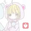 精致的排骨女孩的头像