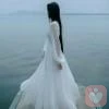 纯白色ヅ婚纱