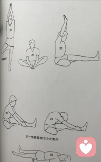 站姿的正念伸展一般前兩張圖的姿勢就夠了
?重點不在外在做得標不標準……配圖