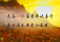 愿每一份善意都被善待，愿世間充滿愛(ài)和溫暖。配圖