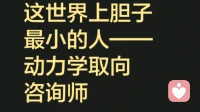 世界上胆子最小的人——动力学取向咨询师