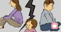 离婚对大人或许是一种解脱，
但对孩子来说，
忽然从被爱的环境中却要开始学会如何生存，
是挑战，也是对未来人生的迷茫，
坚定的孩子会给自己背负太大的压力。配图