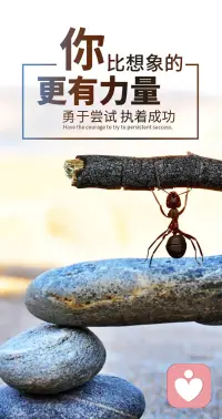 正視人生的每一個挫折，適應人生的每一回起伏，吸取人生的每一場失敗，利用人生的每一個坎坷。努力給自己一個最美好的心情，平衡住自己的氣息，調整好自己的心態，不急于成功之事，就算摔了再大的跤，也一樣能成為明天的更好。配圖