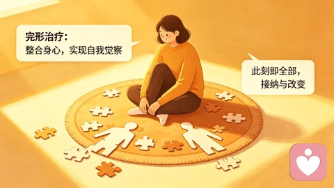 从“完整”到“完美”：用格式塔疗法，找回被关系吞噬的自己