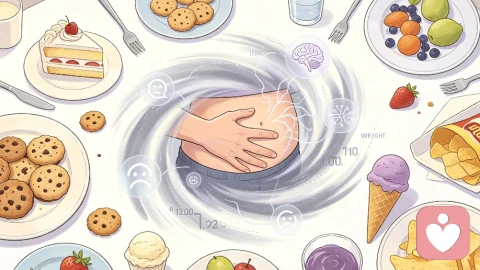心理科普:暴食障碍-藏在进食背后的内在空洞与情绪循环
