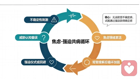 焦虑强迫谱系的认知-情绪循环:症状表征、病理机制与咨询策略