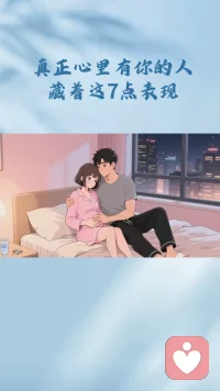 真正心里有你的人藏着7点表现