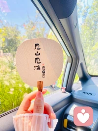 絢爛夏花是一種態度，秋葉靜美是一份力量。配圖