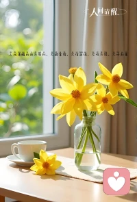 不同的年齡，有不同的取舍，

不同的歲月，有不同的生活。

人生沒有最好的年齡，

只有最好的心態(tài)。
我們每個人都爭不過歲月，

也跑不過時間。

唯有以自己喜歡的方式，

過好每一個年齡段的自己，

那就是人生最大的清醒。


人生要學會與自己和解，

二分看透，三分釋懷，五分愛自己。

善待自己，不生氣，不取悅，

不拿別人的錯誤內耗自己。


人生就像四季輪回，各有各的美景，

以一顆平和的心面對生活中的得與失，

讓開心成為一種習慣，

珍惜當下，給生命一個交待，

人生百味，邊走邊悟，

該記的記，該丟的丟，

該忘的忘，該愛的愛，

且行且惜，享受人生，不留遺憾，

做個快樂的人……配圖