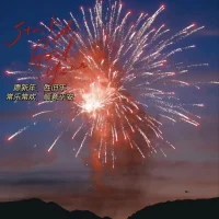 舊年的句號，在除夕的煙火中圓滿。配圖