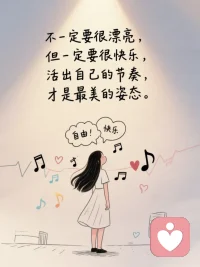 心情愉悦是大补，情绪低落是大伤，用喜欢的方式生活吧，可以穷，可以累，但不能不开心，因为不开心真的会生病…