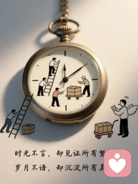 我的人生，没有白走的路，对了就庆祝，错了就记住。配图