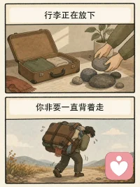 慢一点 会快配图