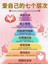 爱自己的七个层次
声明资料系转发配图
