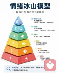 情绪冰山模型
声明资料系转发