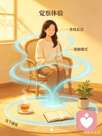 完形（格式塔）疗法理解人的心理与行为，不追溯过去、不分析动机、不拆解人格，而是将个体置于当下具体的生活情境、互动场域中，通过觉察个体在情境中的即时体验、身体反应、接触模式、能量流动，理解行为的意义与卡点；咨询不解决“为什么”，只关注“此刻正在发生什么”，在当下情境中完成完形、恢复自我调节。
人不是被过去决定，而是被当下情境定义；疗愈不在回忆里，而在当下的情境互动里。配图