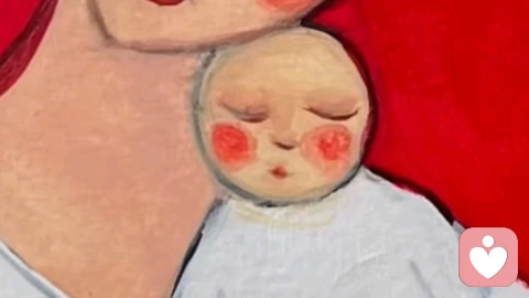 宝贝,妈妈好爱你,只是不会爱。