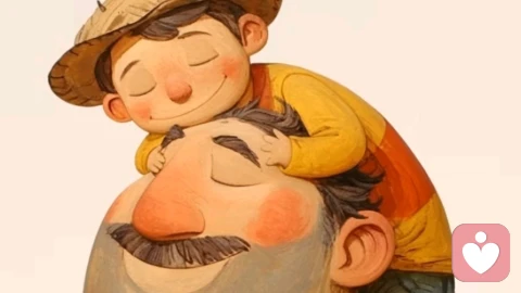 男孩和父親的關系