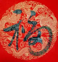 上聯：平常人須平常心	下聯：有福人自有福來	橫批：順其自然配圖