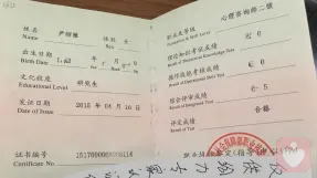 二级心理咨询师证书