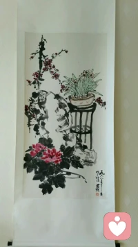 晨起焚香心自定															蝶來(lái)蝶往任逍遙配圖