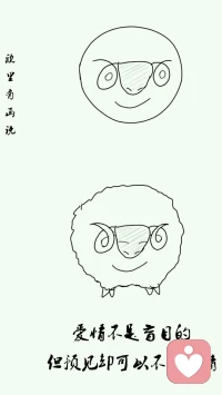 愛情不是盲目的，但預見卻可以不用眼睛。@@@@配圖