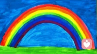 心靈療愈畫~~彩虹……………………………………………………………配圖
