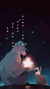 【暖心語	】：晚安，有夢，有暖，有安，你不孤單，暖心和你，一直在一起。配圖