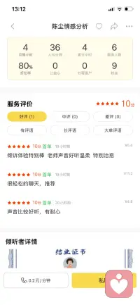 第一天接了四个小时的单，感觉还不错。
六个人有三个人给了好评🙏配图