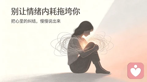 真正拖垮你的,从来不是事情本身,而是情绪内耗