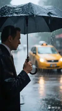 任何時候都不要期望著自己能夠改變任何人，就像天正在下雨，你可以選擇撐傘或叫出租車，唯獨不能跟雨較勁。配圖