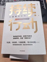 我需要的是可持续的行动，行动——修正——继续行动