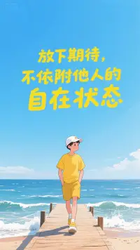 放下對別人的依附和依賴，學會挖掘自身的價值，有能力獨處，有能力讓自己快樂，這樣的我們，才真正具有魅力和吸引力。配圖