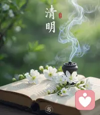 清明，是追思，亦是新生。配图