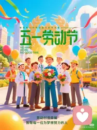 五一劳动节，愿你在心灵的花园里，松一松紧绷的泥土，拔掉焦虑的杂草。真正的休息，是允许自己像植物一样，在春光里自在呼吸。