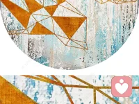 #地毯#各種各樣的地毯，一種想不到的溫暖的感受配圖