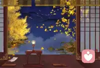 春光過罷秋雨行，
?更有詩心幾度吟，
?人朝文字縫間老，
?月在梧桐缺處明。配圖