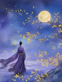 一年復(fù)一年，闊宇對(duì)愁眠。往事繞心田，山河若等閑。青溪重重碧，明月回回圓。誰(shuí)言人間事，卻與命相連。秋早雨瀟瀟，何事得惜憐。回首甚堪憶，不作蹉跎言。清風(fēng)十萬(wàn)里，徐徐過(guò)古原。舉步向望川，車(chē)馬不得前。世間千般苦，熬得菜根甜。逢君不濟(jì)時(shí)，亂絮滿破檐。江海縱飄泊，一杯盡釋然。配圖