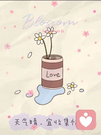 今天天氣晴朗，易收集快樂配圖