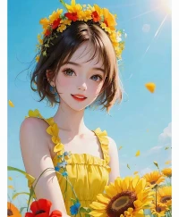 ?格兒的問候::
今天是世界微笑日，嘴角上揚，微微一笑，
給自己一個鼓勵，為身邊的人帶去陽光
愿我們余生所有的微笑，都是幸福的寫照??配圖