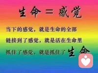 ??其實我們活的就是一個感覺
你感覺幸福，你就真的很幸福，
你感覺富足，你就真的很富足，
你感覺輕松，你就真的很輕松。配圖