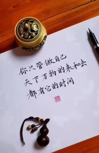 凡事發生必有助于我！
.
當你把這句話植入到潛意識里，
去尋找一切資源的話，

你的人生就會得到翻轉！配圖