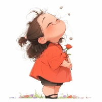 你只是澆了一次水
就希望這朵花永遠為你開
……顯然是不大可能的哈

余生：二分看透、三分釋懷、五分愛自己
且行 且忘 且隨風;且行 且看 且從容配圖