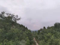 去山里走走看看，感覺視野開闊，滿足了自己想要親近大自然的心愿配圖