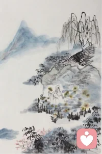 在紛繁的世間，車馬喧囂并不難，難的是在心中修籬種菊。那些逝去的歲月，驀然回首早已漸行漸遠。光陰的驛站里，我們雖然風塵滿面，卻多了份真實和坦然。配圖