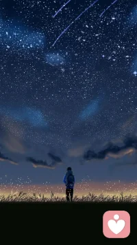 雖然面對浩瀚的星空，我們是如此卑微，可那又怎樣？庸碌平凡，也擋不住我們用盡全力發出一點微光。因為我們相信，看上去再怎么不堪的生活，璀璨星空也總會留一扇門給對它抱有希望的人。配圖