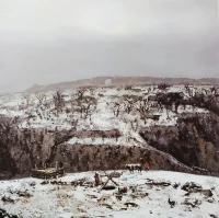 為什么你的眼里常含淚水，因為你對這片土地愛的深沉！配圖