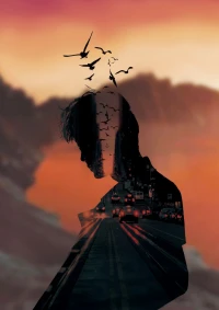 當你的空間比情緒或者問題大，?你就自由了！配圖