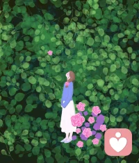 你喜歡或不喜歡花，
花都不知道，
而你只有舒服或不舒服。配圖