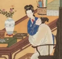 “朋友妻不可欺”的下一句就是：“朋友夫不可扶”，意思與前半句的意思相近，只不過前半句是說給男人聽了，后半句是說給女人聽的。配圖